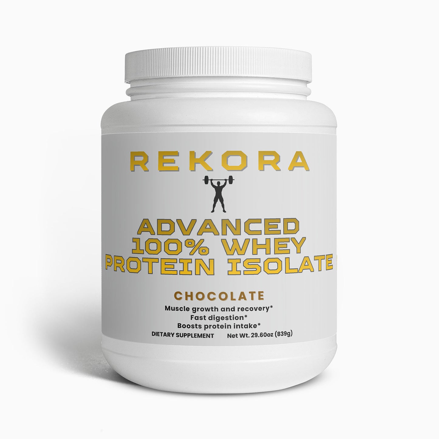 Advanced 100% Whey Protein Isolate (Chocolate)